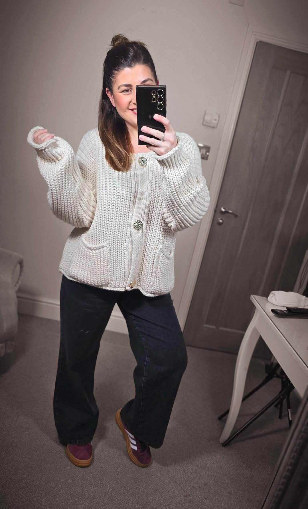 MILEY Chunky Knit Cardigan