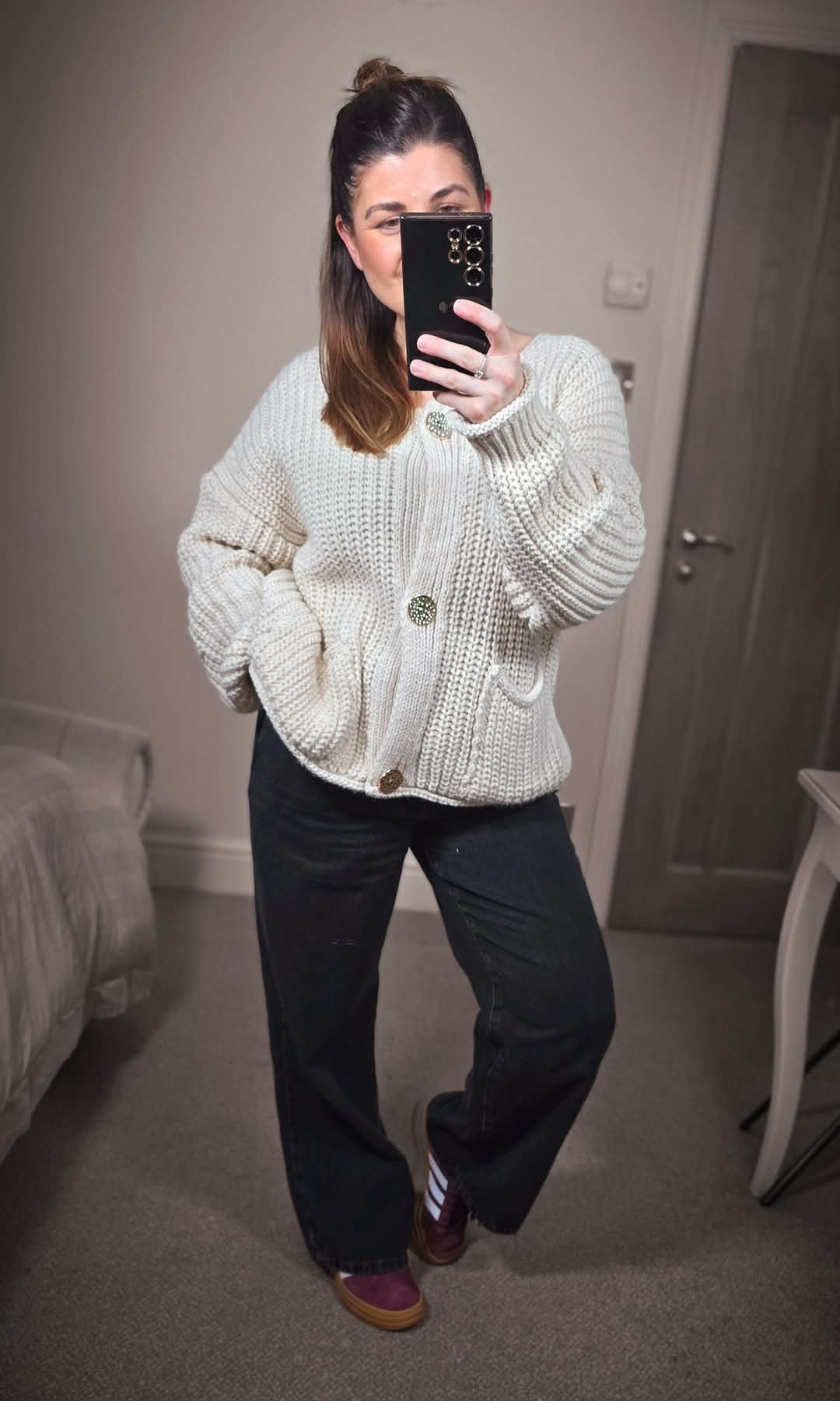 MILEY Chunky Knit Cardigan