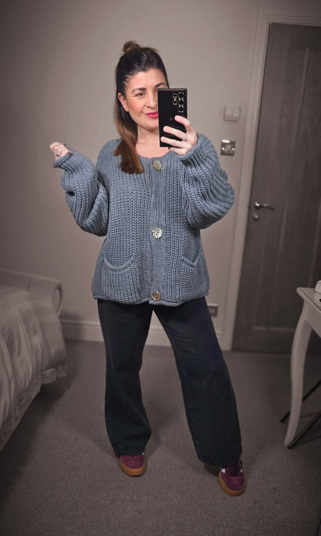 MILEY Chunky Knit Cardigan