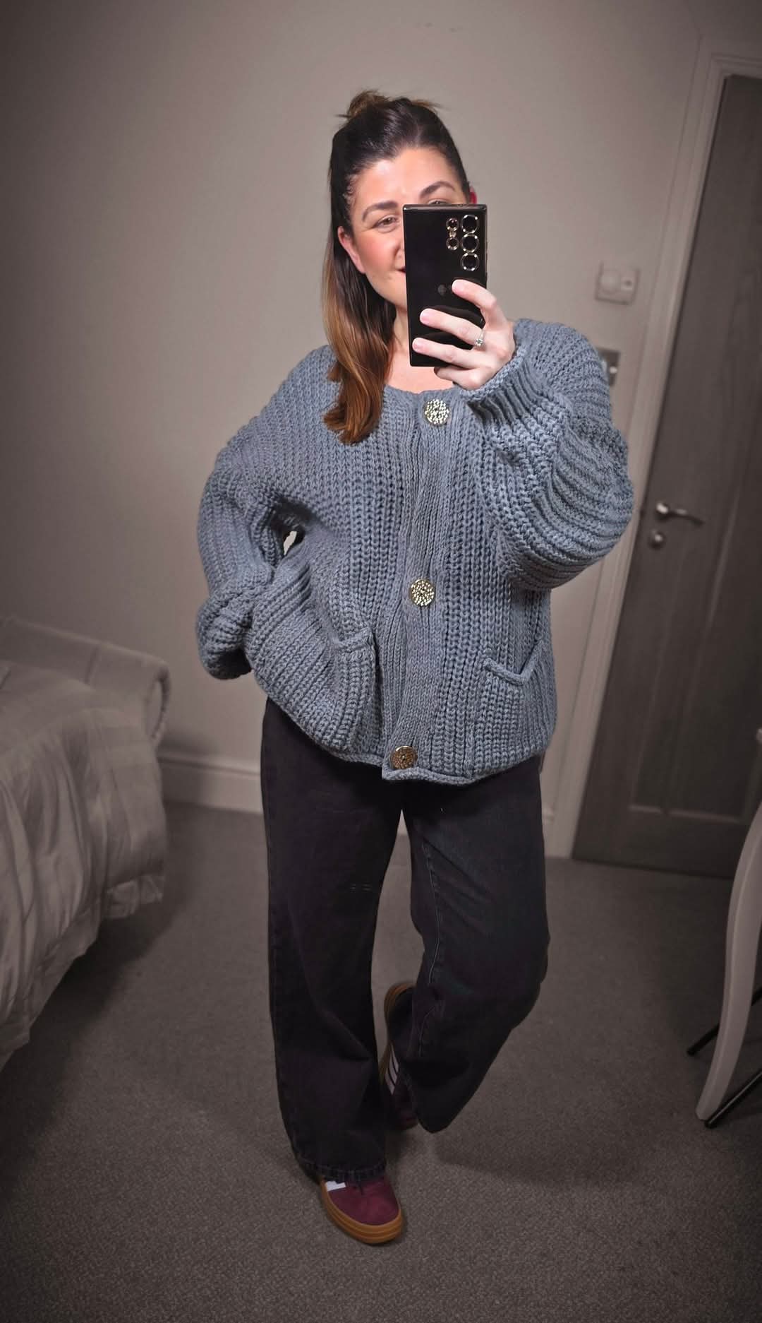 MILEY Chunky Knit Cardigan