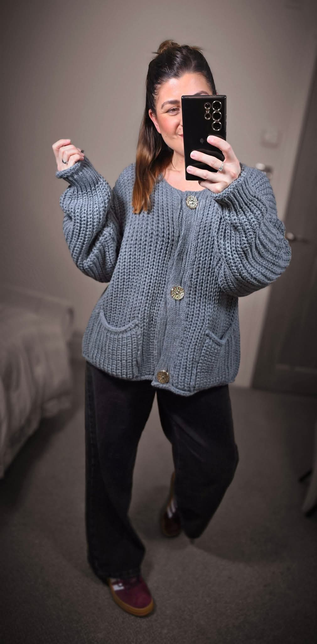 MILEY Chunky Knit Cardigan