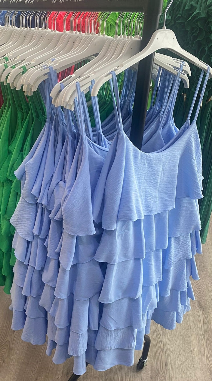 Ruffle Mini Dress