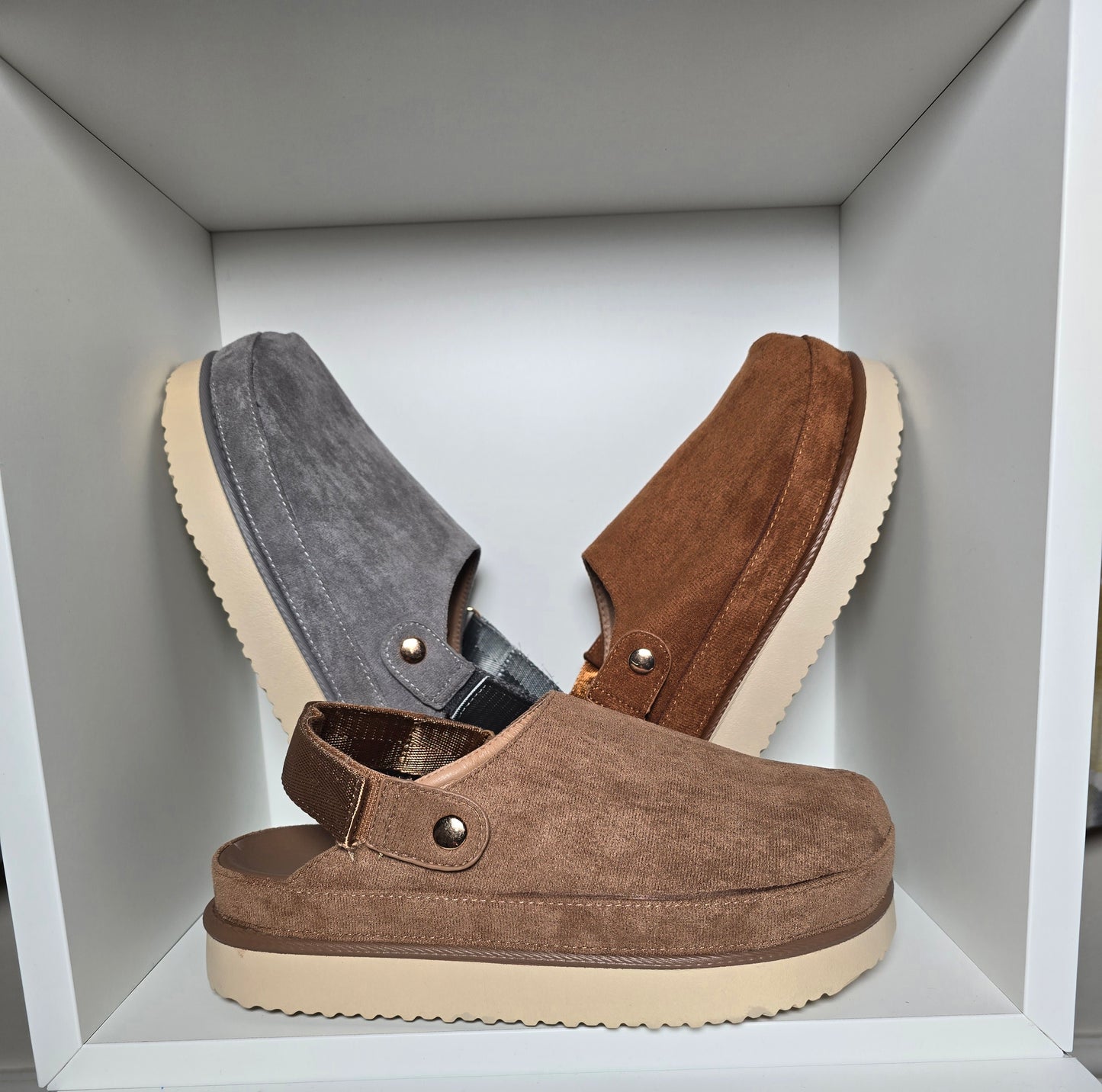 CECE Soft Suede Clogs
