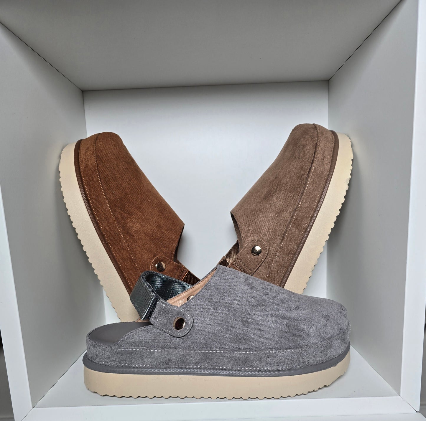 CECE Soft Suede Clogs