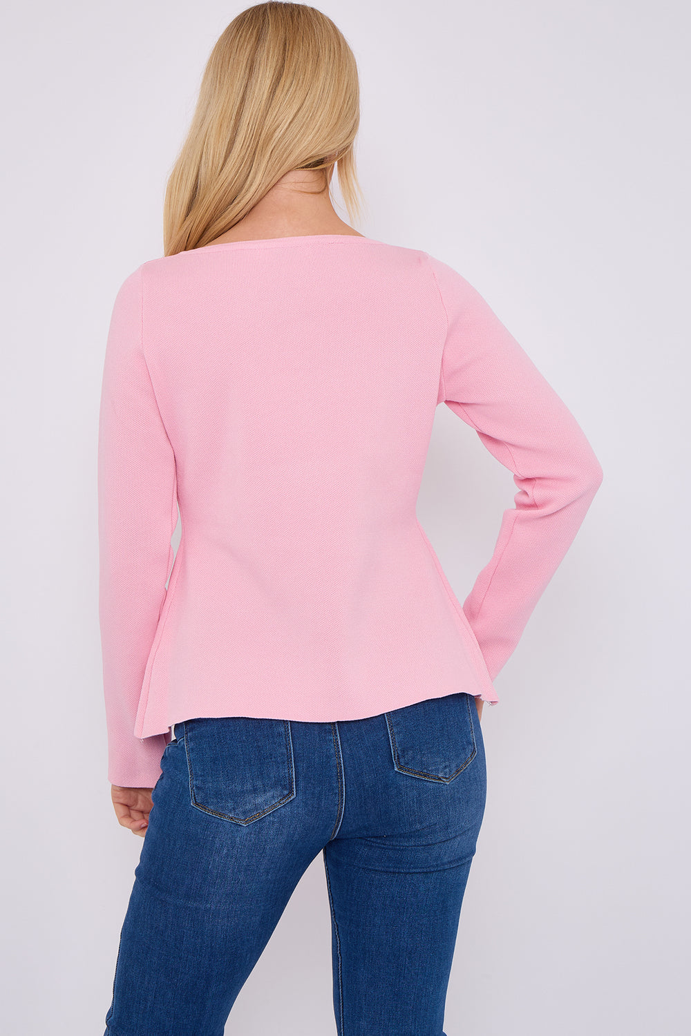 TESSIE Gold Button Jumper