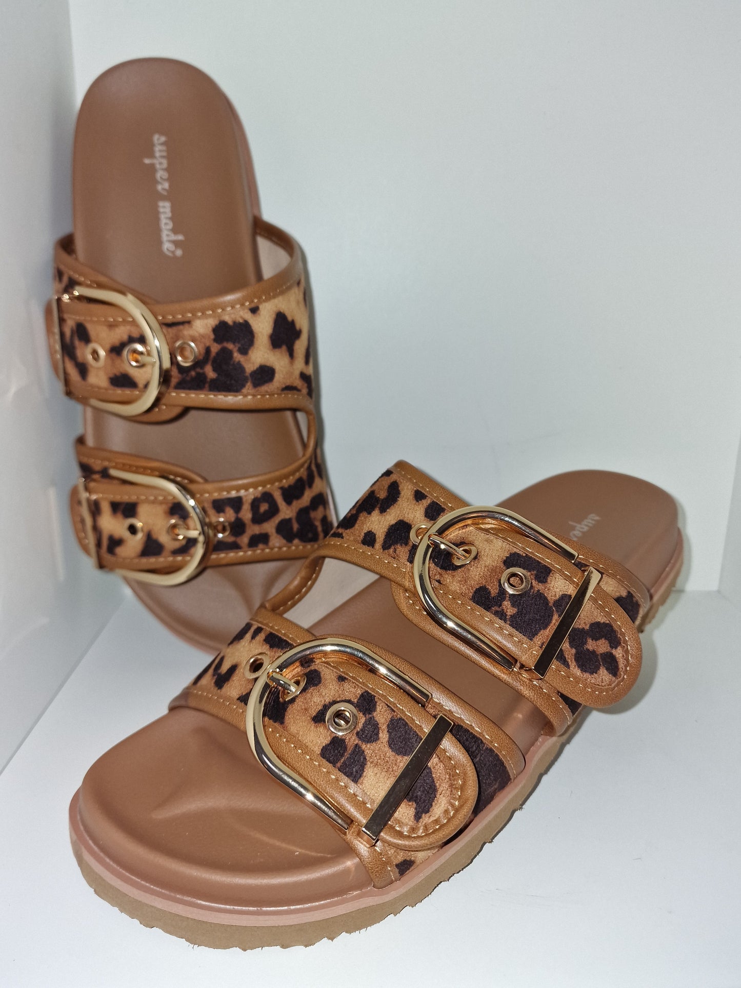 BAILEY Double Buckle Sliders