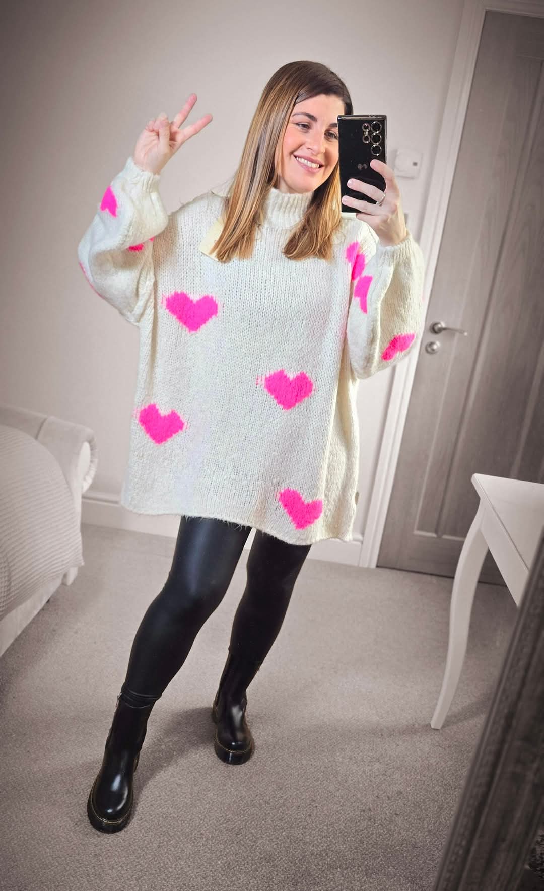 ROSIE Heart Knit Jumper