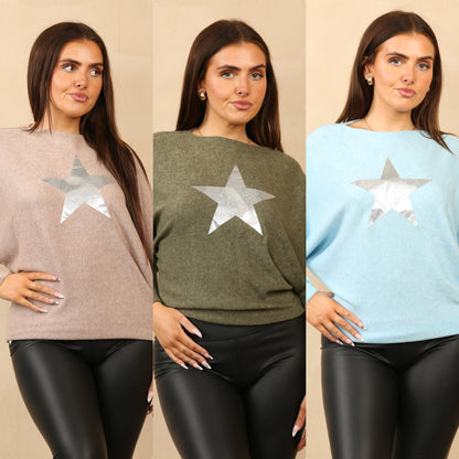 SEPHORA STAR Batwing Jumper