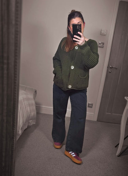 MILEY Chunky Knit Cardigan