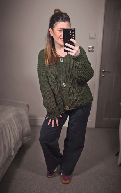 MILEY Chunky Knit Cardigan