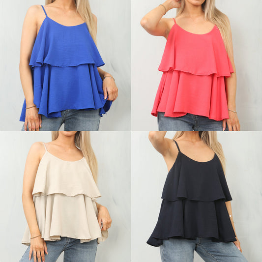 TAYLOR Tiered Cami Top