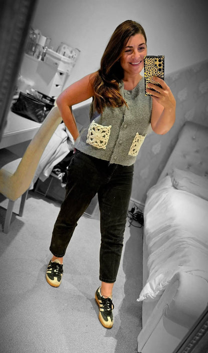 DOTTY Crochet Pocket Knit