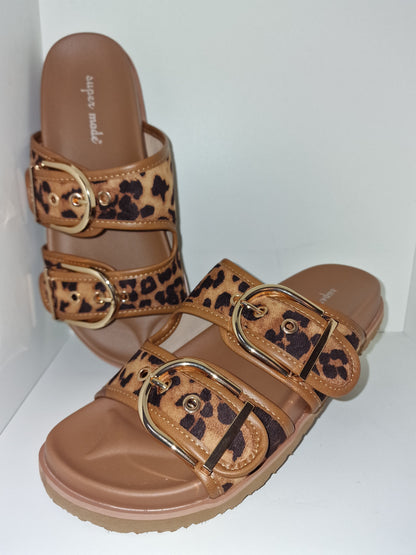 BAILEY Double Buckle Sliders