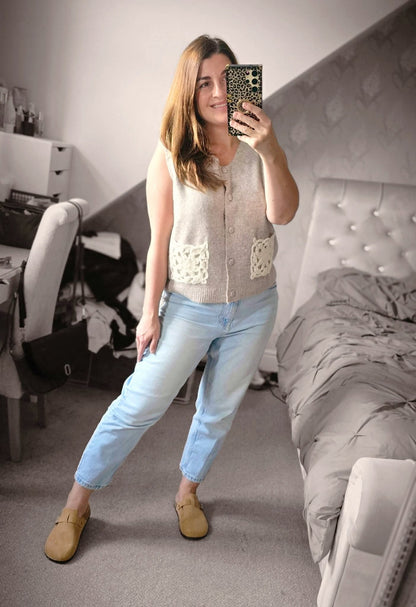 DOTTY Crochet Pocket Knit