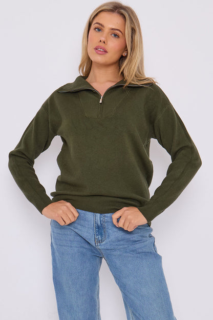 LACEY 1/4 Zip Jumper