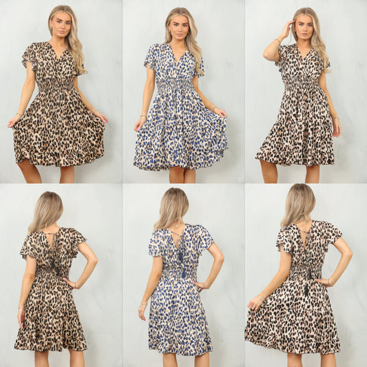 LYLA Leopard Print Dress