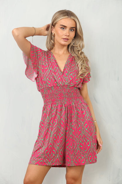 ROXY Patterned Playsuit