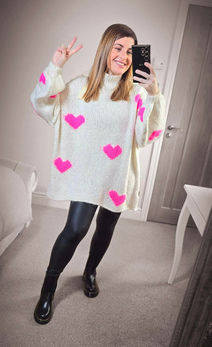 ROSIE Heart Knit Jumper