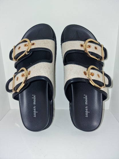 BAILEY Double Buckle Sliders