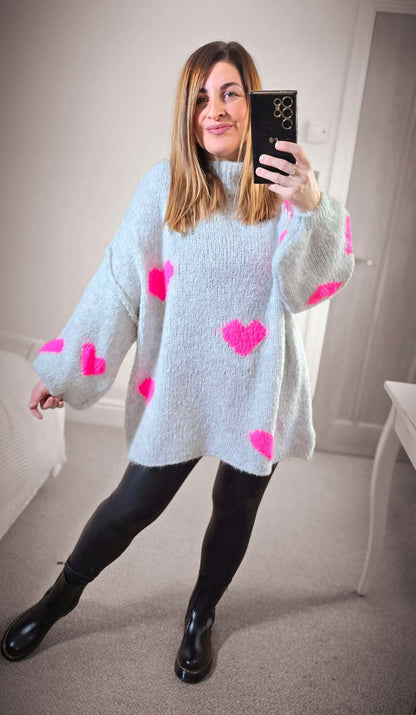 ROSIE Heart Knit Jumper