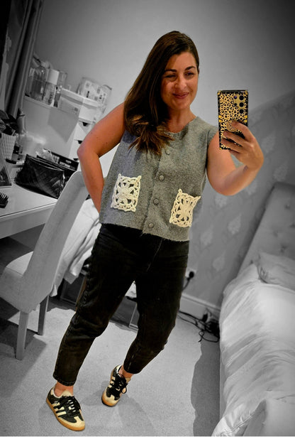 DOTTY Crochet Pocket Knit