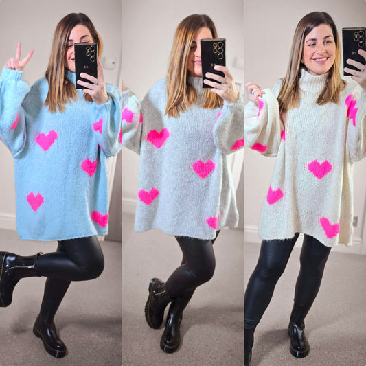 ROSIE Heart Knit Jumper